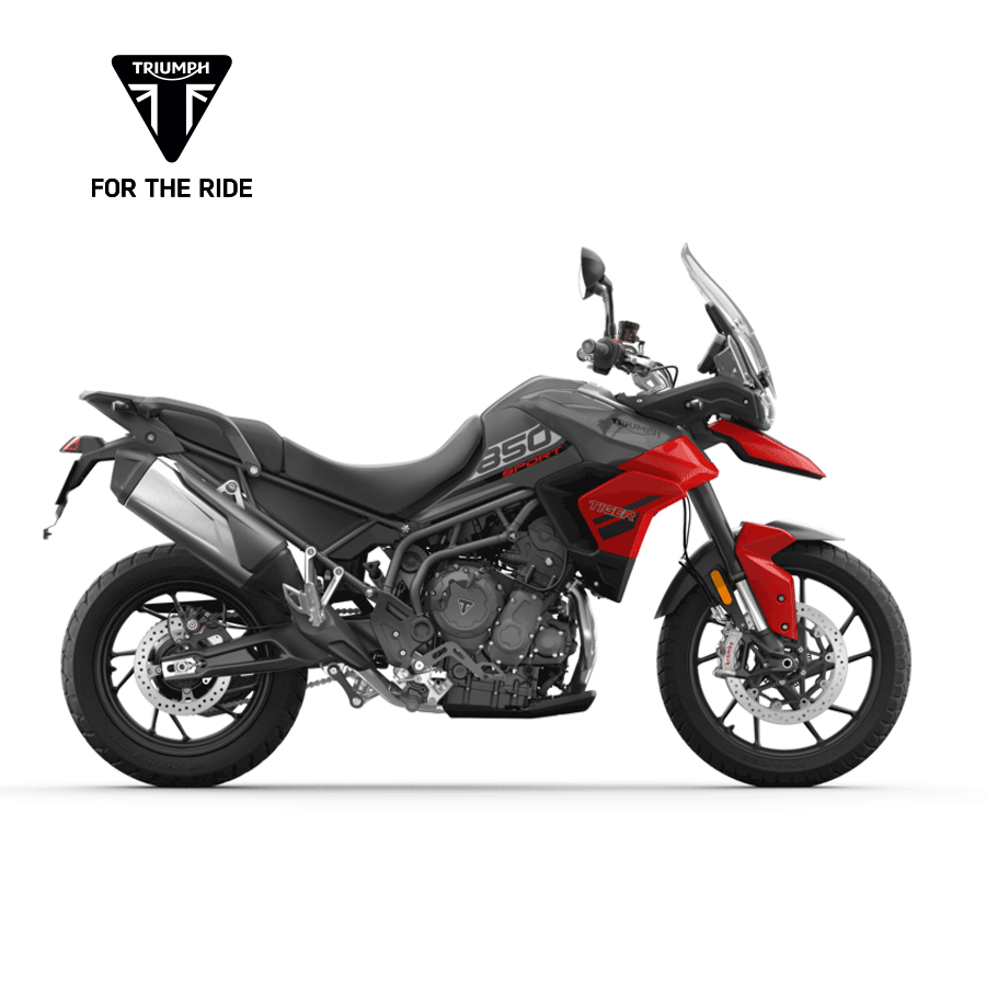 TRIUMPH Tiger 850 Sport Graphite Diablo Red RHS 629